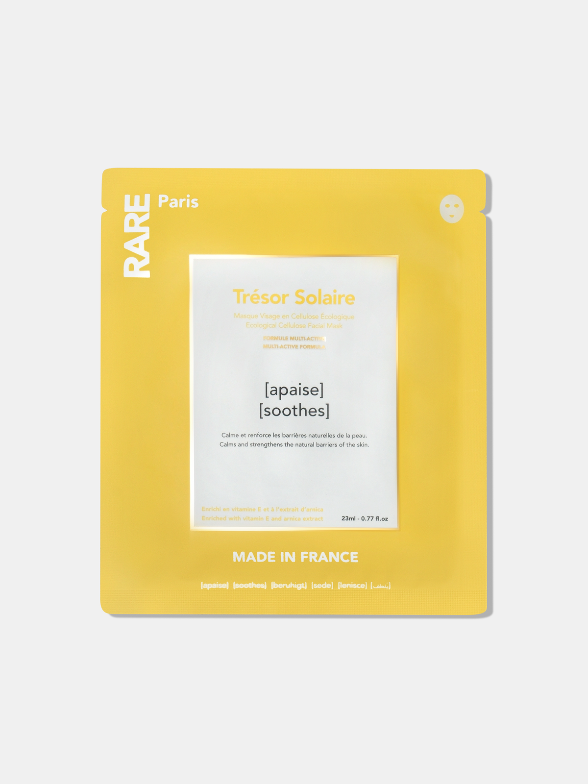 Rare Paris Trésor Solaire Soothing Face Mask – PEONY
