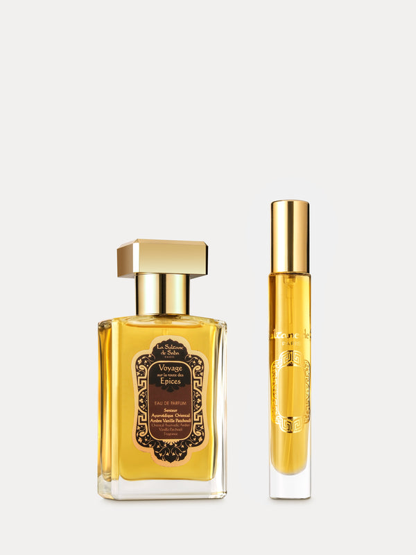 La Sultane de Saba Parfum Set Oriental Ayurvedic Amber Vanilla Patchouli