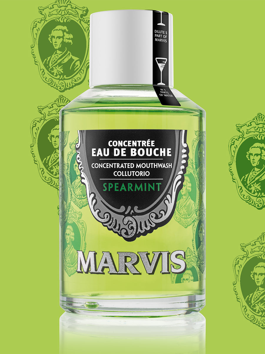 Bain de bouche à la menthe verte Marvis