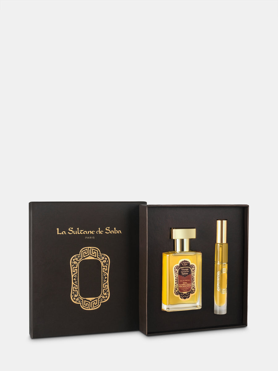 La Sultane de Saba Parfum Set Oriental Ayurvedic Amber Vanilla Patchouli