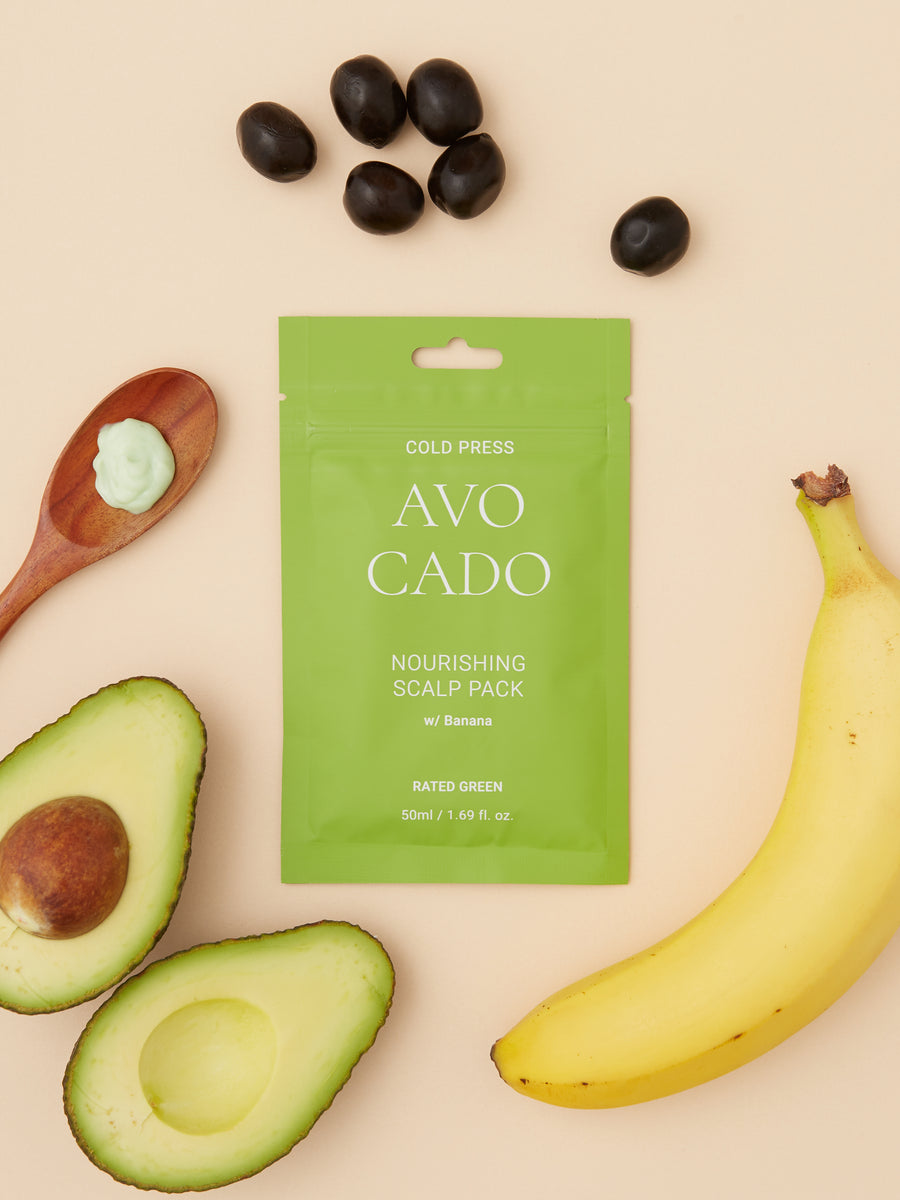 Cold Press Avocado Nourishing Scalp Pack w/ Banana 50ml