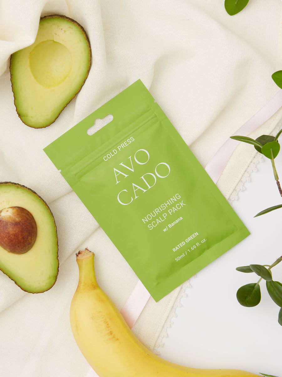 Cold Press Avocado Nourishing Scalp Pack w/ Banana 50ml