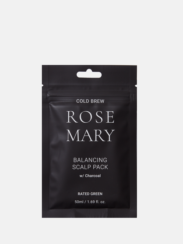 REAL MARY Cold Brew Rosemary Balancing Scalp Pack met houtskool