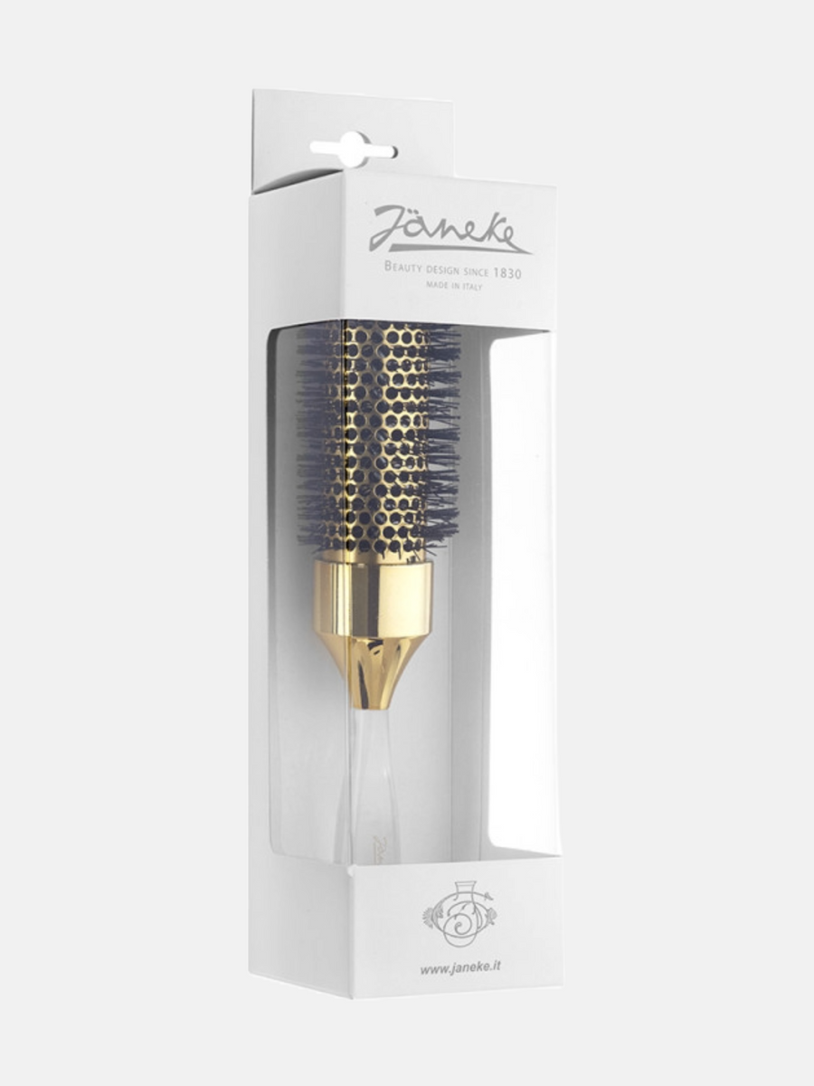 Thermal Round Brush Spiral Gold