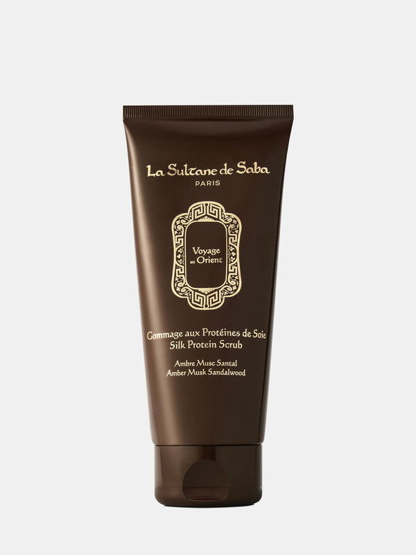 La Sultane de Saba&nbsp;Silk Protein Scrub Amber Musk Sandalwood 